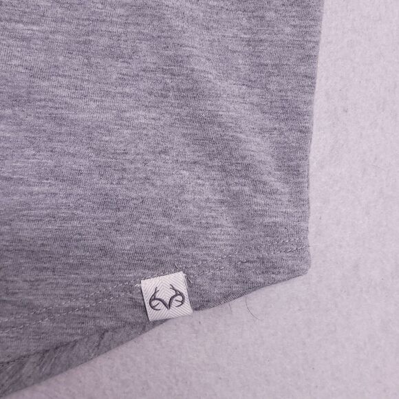 Realtree Casual Graphic Sleeveless Tank Top Womens Size Small S Gray - Picture 5 of 12